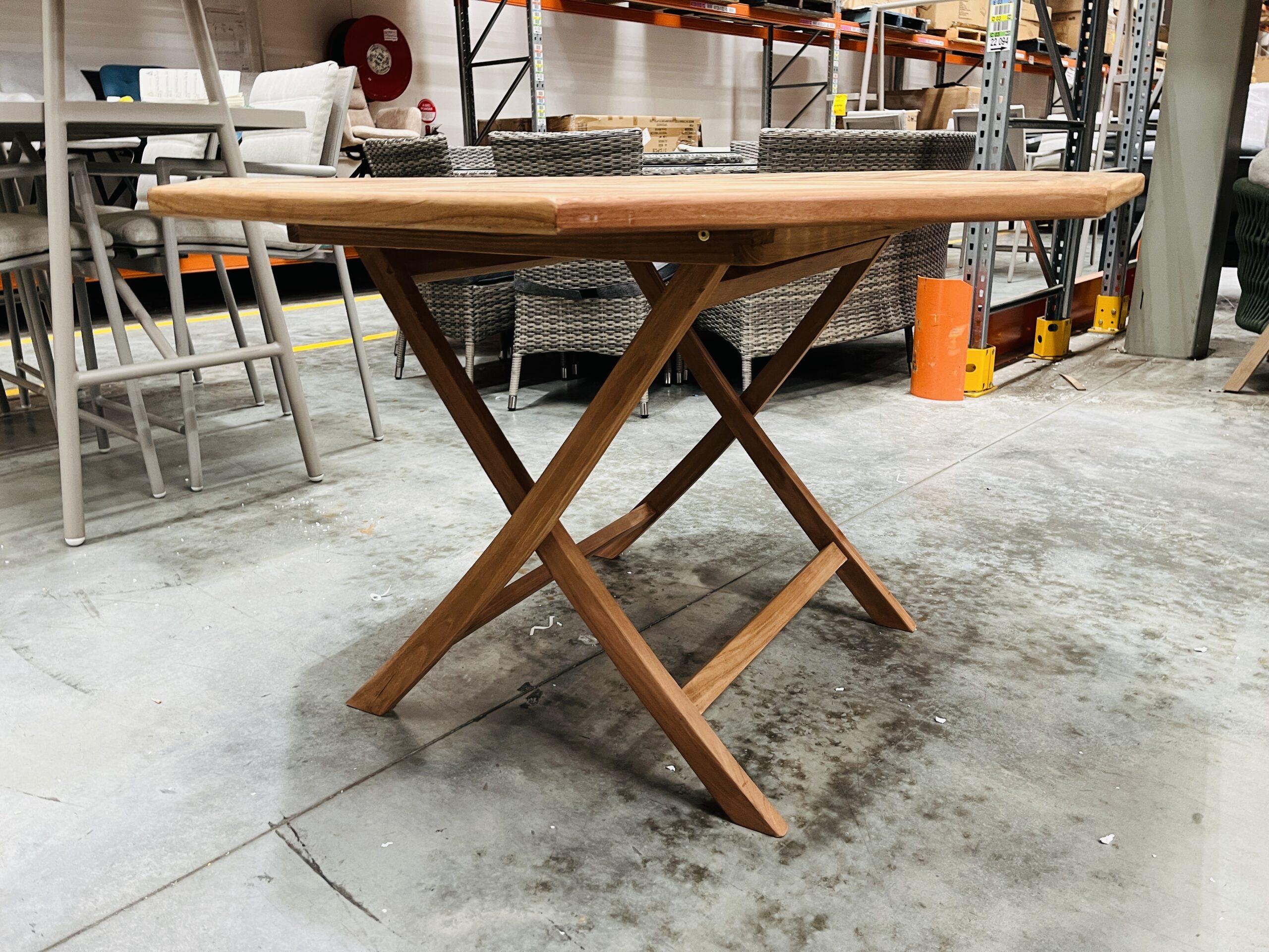 Foldable Outdoor Timber Dining Table 2